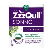 VICKS ZZZQUIL SONNO TUTTA LA NOTTE 28 COMPRESSE - Farmaciacarpediem.it