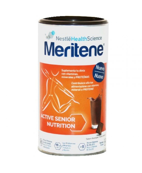 MERITENE FORZA E VITALITA' CIOCCOLATO 270 G - Farmaciacarpediem.it