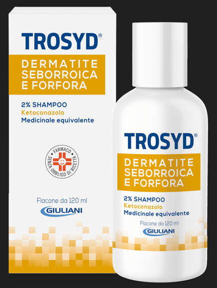 TROSYD DERMATITE SEB*SH120ML2% - Farmaciacarpediem.it