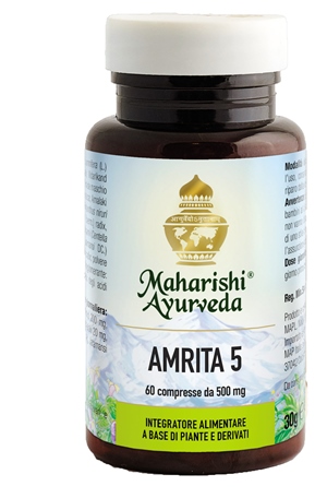 AMRITA 5 60 COMPRESSE 30 G - Farmaciacarpediem.it