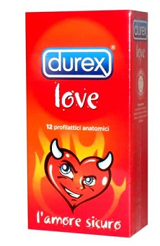 PROFILATTICO DUREX LOVE 12 PEZZI - Farmaciacarpediem.it