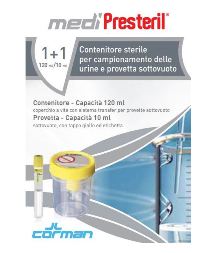 CONTENITORE URINA + PROVETTA MEDIPRESTERIL - Farmaciacarpediem.it