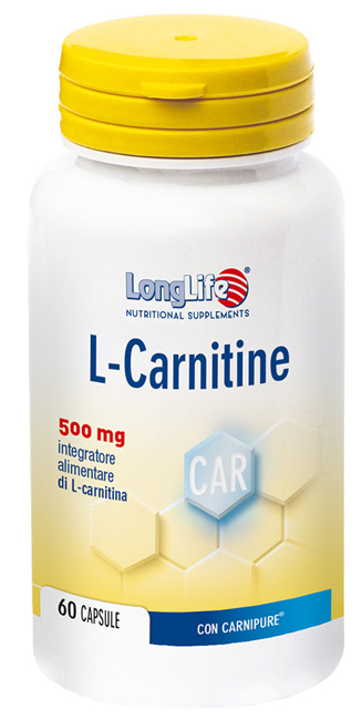 LONGLIFE L-CARNITINE 60 CAPSULE DI GELATINA DA 960 MG - Farmaciacarpediem.it