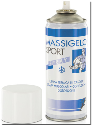 GHIACCIO ISTANTANEO MASSIGELO SPORT BOMBOLETTA SPRAY 400ML - Farmaciacarpediem.it