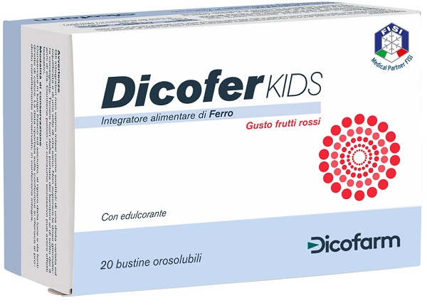 DICOFER KIDS 20 BUSTINE OROSOLUBILI - Farmaciacarpediem.it
