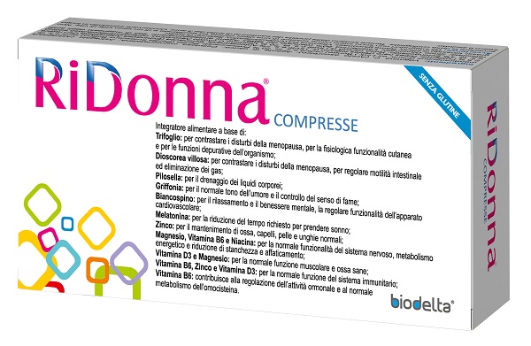 RIDONNA 30 COMPRESSE - Farmaciacarpediem.it