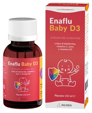 ENAFLU BABY D3 SOLUZIONE ORALE 150 ML - Farmaciacarpediem.it