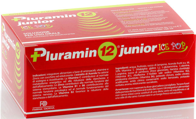 PLURAMIN12 JUNIOR 14 STICK PACK 12 ML - Farmaciacarpediem.it