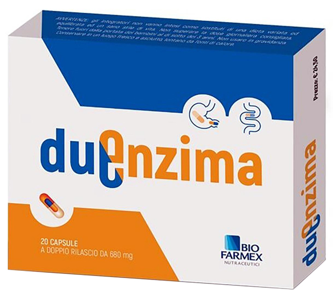 DUENZIMA 20 CAPSULE DA 680 MG - Farmaciacarpediem.it