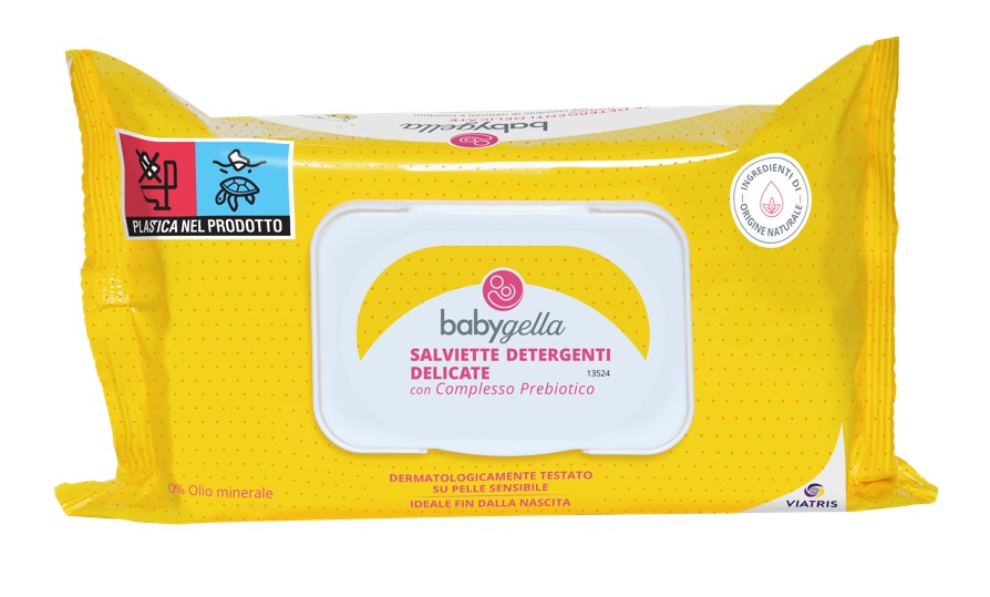 BABYGELLA PREBIOTIC SALVIETTINE 72 PEZZI - Farmaciacarpediem.it