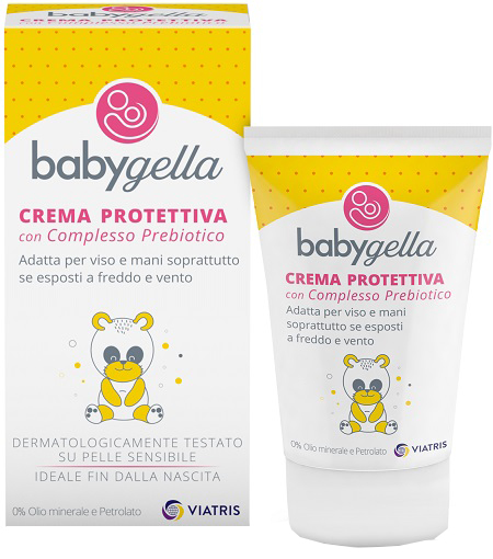 BABYGELLA PREBIOTIC CREMA PROTETTIVA VISO E MANI 50 ML - Farmaciacarpediem.it