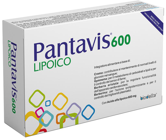 PANTAVIS 600 LIPOICO 30 COMPRESSE - Farmaciacarpediem.it