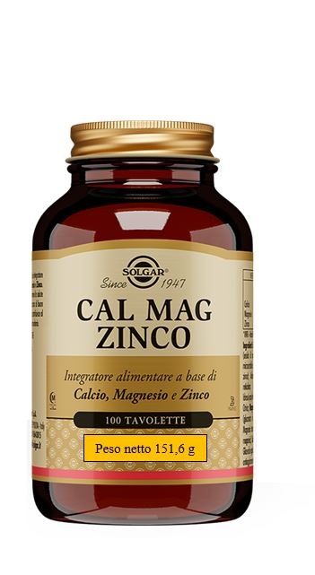 CAL MAG ZINCO 100 TAVOLETTE - Farmaciacarpediem.it