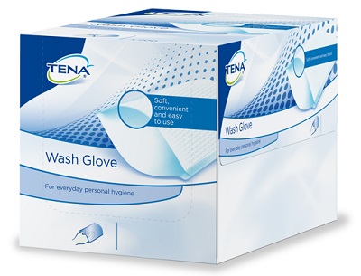 GUANTO PER IGIENE TENA WASH 50 PEZZI - Farmaciacarpediem.it