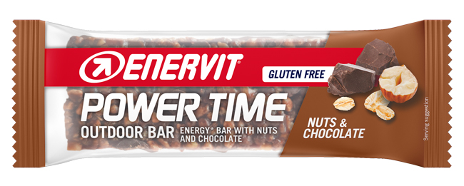 ENERVIT POWER TIME BARRETTA SENZA GLUTINE AL CIOCCOLATO 1 PEZZO - Farmaciacarpediem.it