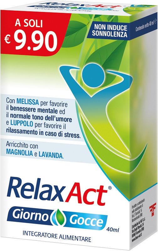 RELAX ACT GIORNO GOCCE 40 ML - Farmaciacarpediem.it