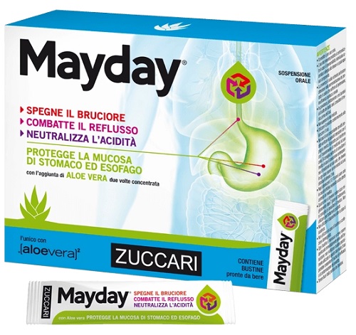 MAYDAY SOSPENSIONE PER USO ORALE ALLA MENTA 24 BUSTINE 10 ML - Farmaciacarpediem.it