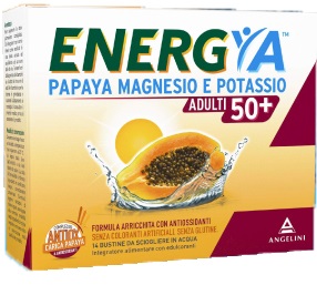 ENERGYA PAPAYA MAGNESIO POTASSIO 50+ 14 BUSTINE - Farmaciacarpediem.it