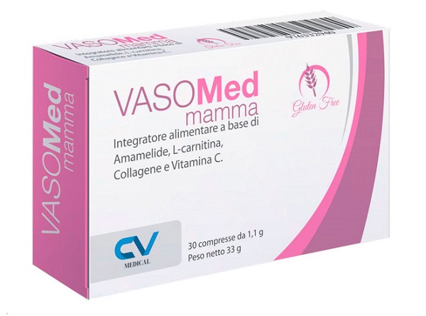 VASOMED MAMMA 30 COMPRESSE - Farmaciacarpediem.it