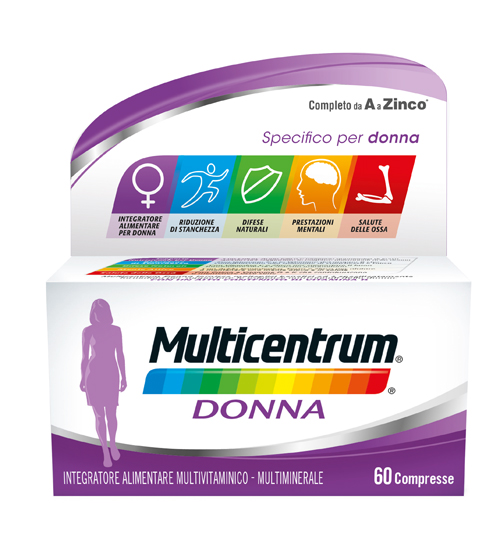 MULTICENTRUM DONNA 60 COMPRESSE - Farmaciacarpediem.it