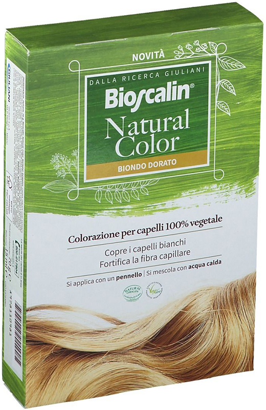BIOSCALIN NATURAL COLOR BIONDO DORATO 70 G - Farmaciacarpediem.it