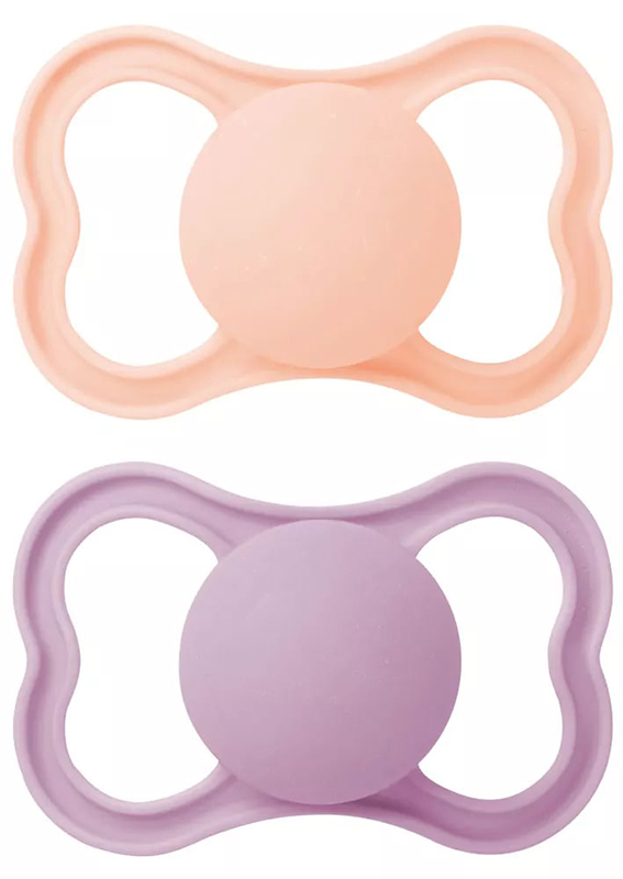 MAM AIR SUCCHIETTO 16+ MESI SILICONE FEMMINA 2 PEZZI - Farmaciacarpediem.it