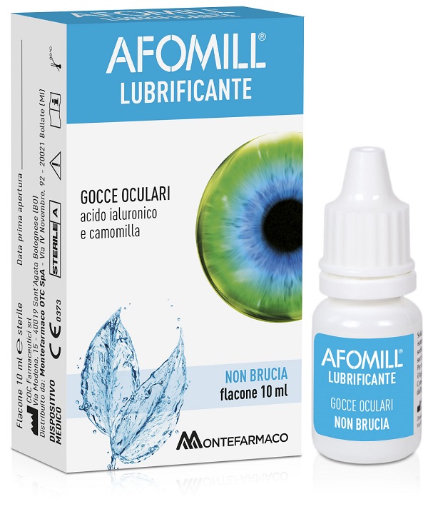 AFOMILL LUBRIFICANTE GOCCE OCULARI 10 ML - Farmaciacarpediem.it