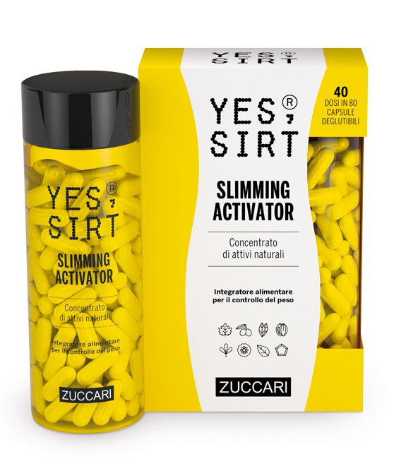 YES SIRT SLIMMING ACTIVATOR 80 CAPSULE 300MG - Farmaciacarpediem.it