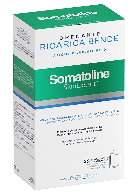 SOMATOLINE SKIN EXPERT BENDE SNELLENTI DRENANTI KIT RICARICA - Farmaciacarpediem.it