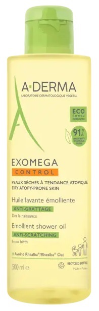 EXOMEGA CONTROL OLIO LAVANTE EMOLLIENTE RICARICA 500 ML - Farmaciacarpediem.it