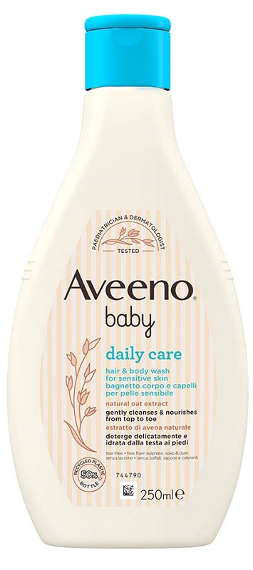 AVEENO BABY BAGNETTO TESTA PIEDI 250 ML - Farmaciacarpediem.it