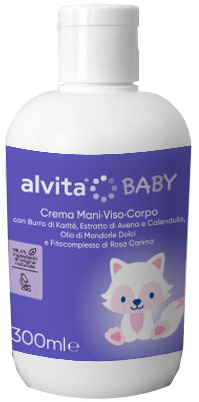 ALVITA BABY CREMA VISO-CORPO 300 ML - Farmaciacarpediem.it