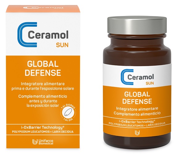 CERAMOL GLOBAL DEFENSE 30 COMPRESSE - Farmaciacarpediem.it