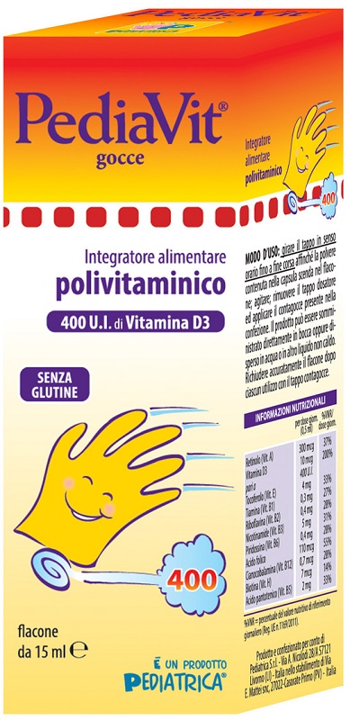 PEDIAVIT GOCCE 15 ML - Farmaciacarpediem.it