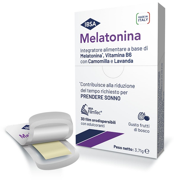 MELATONINA IBSA 30 FILM ORALI - Farmaciacarpediem.it