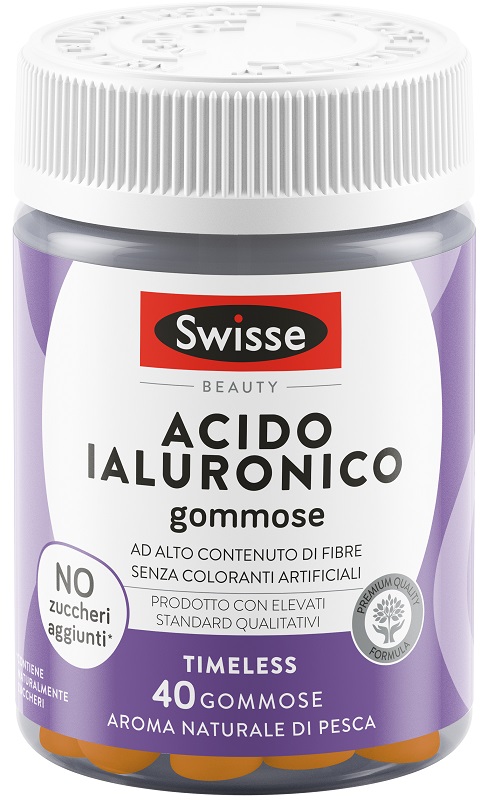 SWISSE ACIDO IALURONICO 40 GOMMOSE - Farmaciacarpediem.it